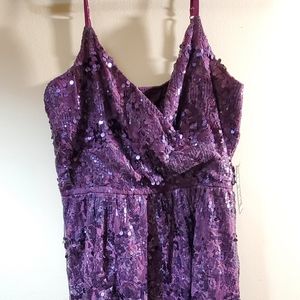 Express sequence dress Size Large